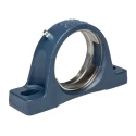 SKF Cast Iron Pillow Block Bearing 80 mm Inside Diameter, Cylindrical Bore, Cast Iron Housing SY 508 M