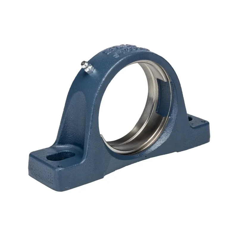 SKF Cast Iron Pillow Block Bearing 80 mm Inside Diameter, Cylindrical Bore, Cast Iron Housing SY 508 M