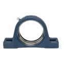 SKF Cast Iron Pillow Block Bearing 80 mm Inside Diameter, Cylindrical Bore, Cast Iron Housing SY 508 M