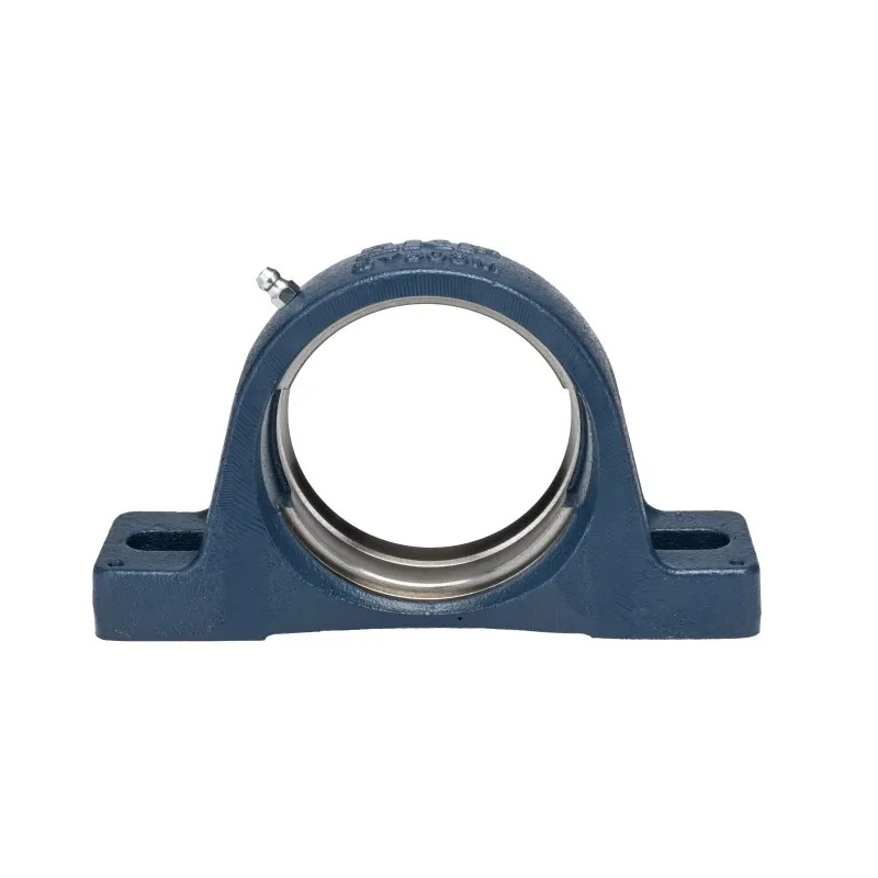 SKF Cast Iron Pillow Block Bearing 80 mm Inside Diameter, Cylindrical Bore, Cast Iron Housing SY 508 M