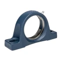 SKF Cast Iron Pillow Block Bearing 80 mm Inside Diameter, Cylindrical Bore, Cast Iron Housing SY 508 M