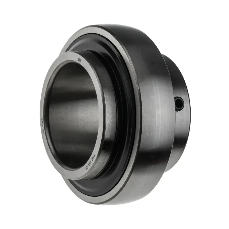 SKF Bearing Unit Insert 70 mm Inside Diameter 125 mm Outside Diameter Steel Material Screw Locking Type YAR 214-2F