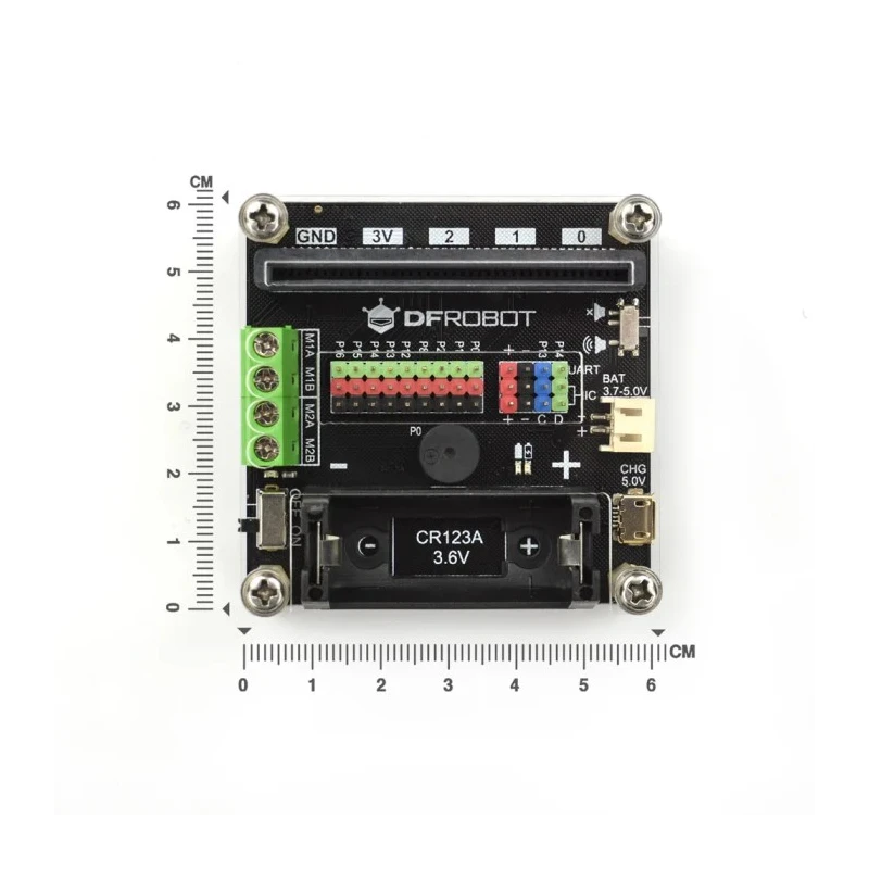 DFRobot Micro: IO-BOX Expansion Board with On-board Li-ion Battery Power BBC Micro:bit Add-on MBT0005