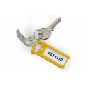 Durable Plastic Key Tag with Easy-Open Label Holder 6 Pack 195700