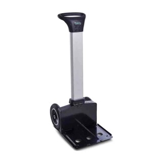 Raaco Steel and Aluminium Trolley, 1 Shelf, 1100 mm Platform Length, 80 kg Load Capacity, Braked, Model 146425
