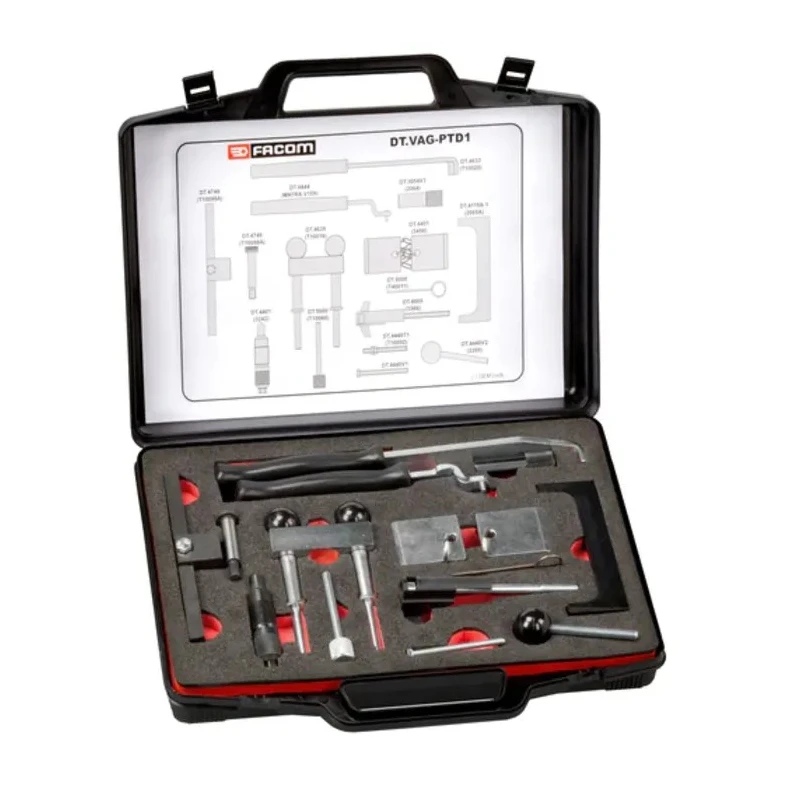 Facom 15 Piece Automotive Tool Kit with Case DT.VAG-PTD1