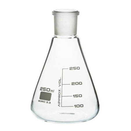 Flask Conical Erlenmeyer With Socket for lab image-1