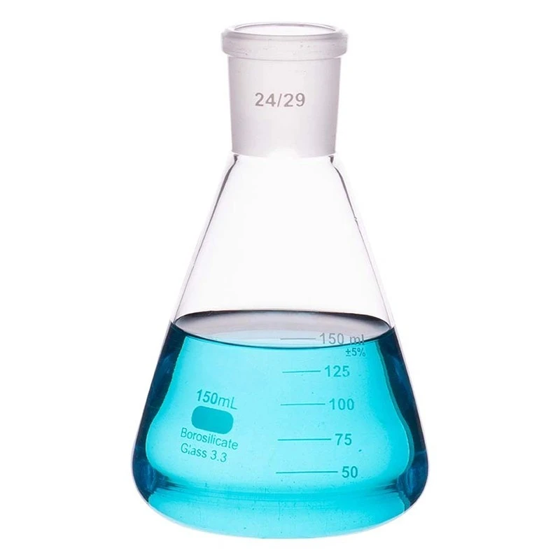  Flask Conical Erlenmeyer With Socket for lab image-2