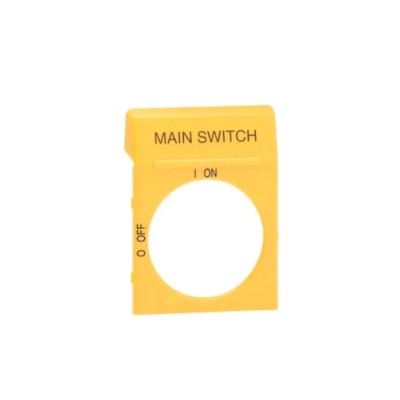 ABB Switch Disconnector Mounting Component Legend Plate OPY Series 10mm IP65 1SCA022400R2740