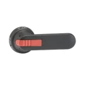 ABB Black Rotary Handle, 175 mm Length, 3 Lock Transfer Switches Accessory 1SCA022615R1810