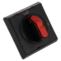 ABB Rotary Handle, 59 mm Length, Black Handle Knob, OHB Series 1SCA110123R1001 OHBS2PJE20
