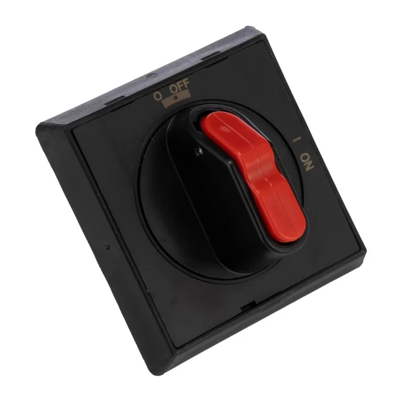 ABB Rotary Handle, 59 mm Length, Black Handle Knob, OHB Series 1SCA110123R1001 OHBS2PJE20
