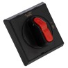 ABB Rotary Handle, 59 mm Length, Black Handle Knob, OHB Series 1SCA110123R1001 OHBS2PJE20