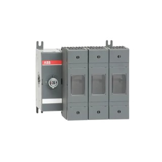 ABB Fuse Switch Disconnector 3-Pole Base Mounted Front Operated OS Series 000-00 Fuse Size 1SCA120802R1001