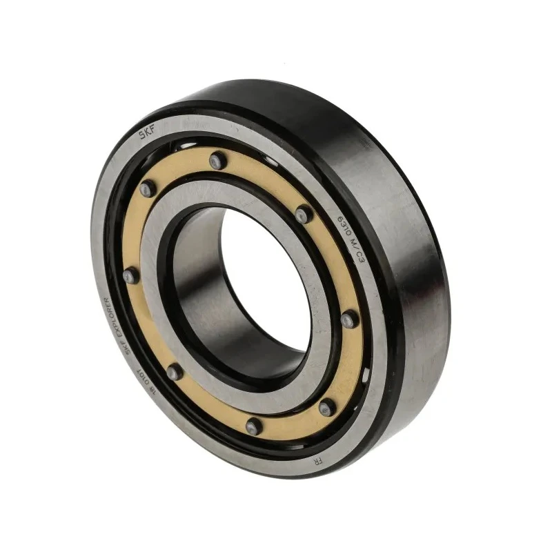 SKF Single Row Deep Groove Ball Bearing 50 mm ID 110 mm OD 27 mm Width Machined Metal Cage Steel Balls 6310 M/C3