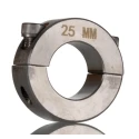 RS PRO Stainless Steel Two Piece Double Wide Shaft Collar Clamp Screw OD 45 mm W 15mm 234-6965