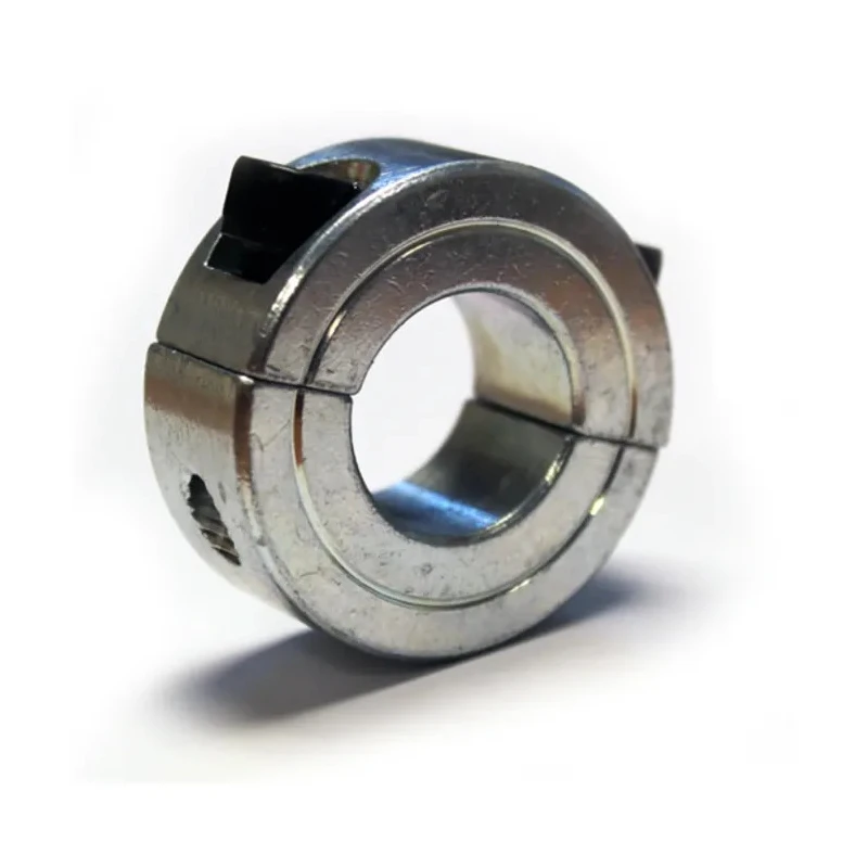 RS PRO Two Piece Steel Shaft Collar, Clamp Screw Fastening, 40mm Bore Diameter, 60mm Outer Diameter, 15mm Width 234-6968