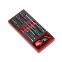 Facom Plastic Tool Tray, Rectangular Shape, 188mm Width, 418mm Length, 45mm Height PM.MODA7