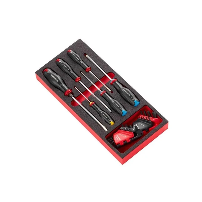 Facom Plastic Tool Tray, Rectangular Shape, 188mm Width, 418mm Length, 45mm Height PM.MODA7