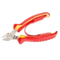 Facom VDE/1000V Approved Diagonal Side Cutter, 21.5mm Jaw Width, 145mm Overall Length 391A.14VE