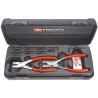 Facom 2-Piece Plier Set with Circlip Pliers, Interchangeable Tips for Diameters 3 to 63 mm 470
