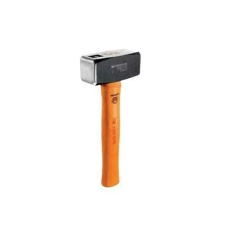 Facom Mallet 1 kg Steel Head with Hickory Wood Handle 245mm Overall Length 1262H.100