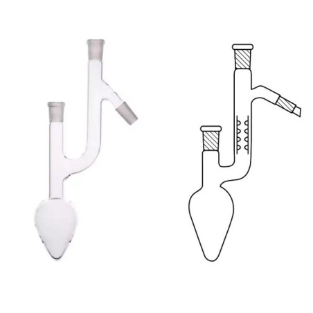 Flasks Claisen Pear Shaped for lab image-1