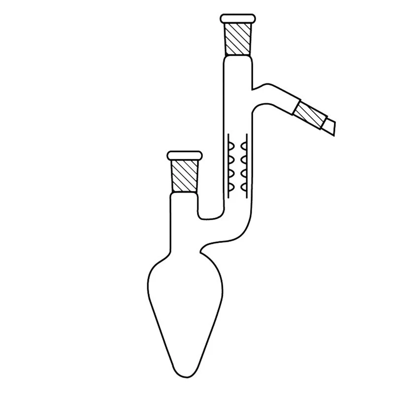  Flasks Claisen Pear Shaped for lab image-2