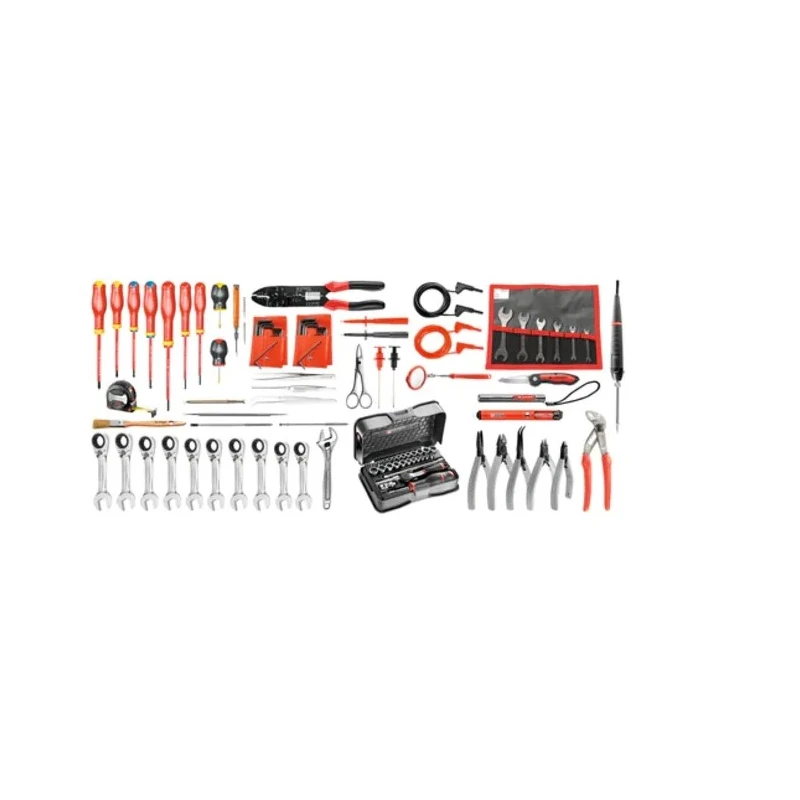 Facom 101 Piece Electrician Tool Kit with Box CM.EL34