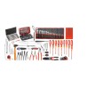 Facom 120 Piece Electro-Mechanical Kit Tool Kit CM.EM41A, 120 Pieces, Tweezer and Plier Set, Box Storage, 6.83 Kg, France