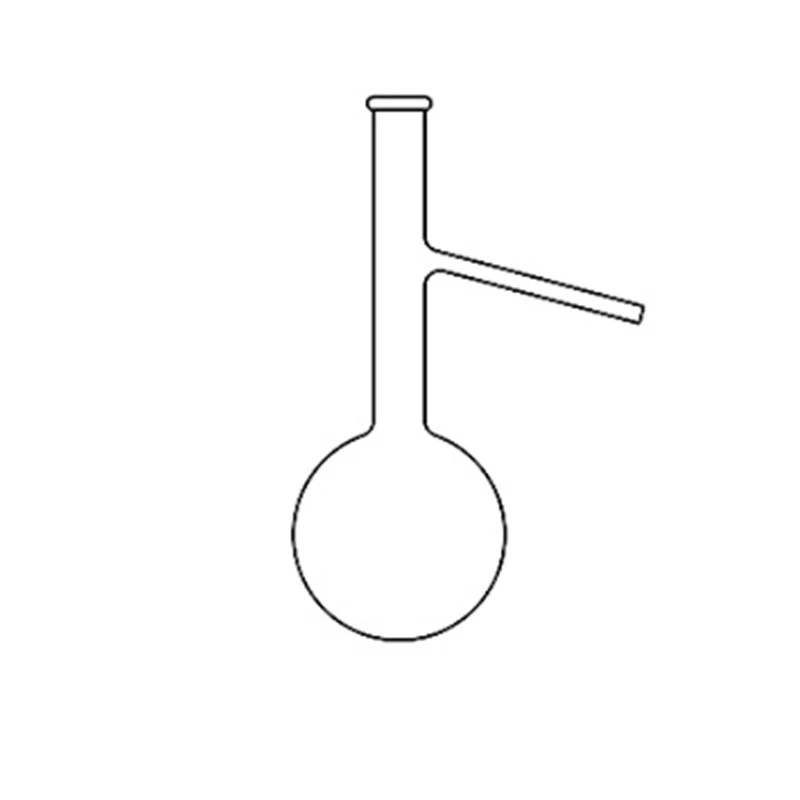  Flasks Distillation With Side Tube At Angle for lab image-2
