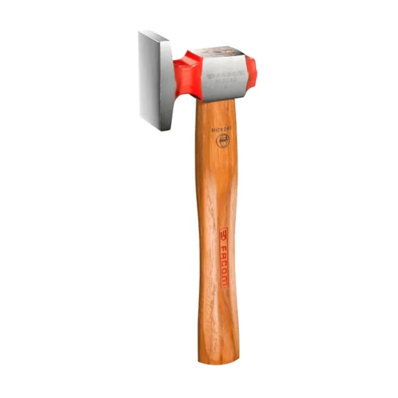 Facom Flat Dresser Hammer with Hickory Wood Handle, 320 g Head Weight, 295 mm Length 862D.60
