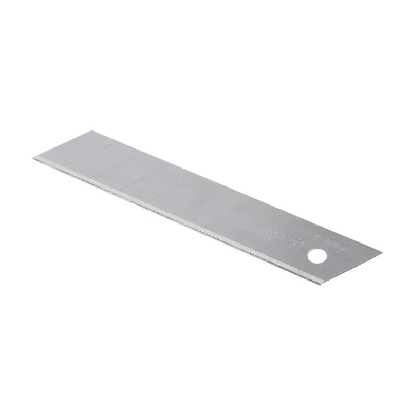 Facom Flat Snap-Off Blade 18 mm Width, 110 mm Length, Thickness 0.53 mm, 10 Pieces per Package 844.S18L10PB
