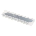 Facom Flat Snap-Off Blade 18 mm Width, 110 mm Length, Thickness 0.53 mm, 10 Pieces per Package 844.S18L10PB