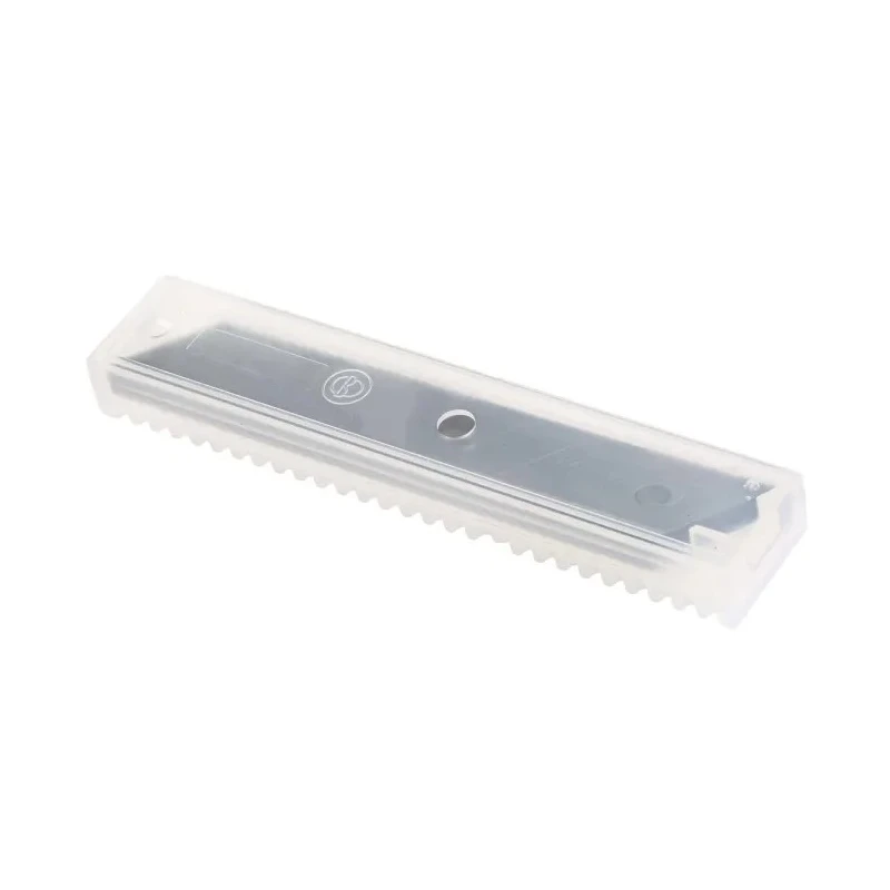 Facom Flat Snap-Off Blade 18 mm Width, 110 mm Length, Thickness 0.53 mm, 10 Pieces per Package 844.S18L10PB