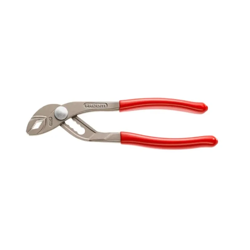 Facom Water Pump Plier Ergonomic Handle 180mm Overall Length 43mm Jaw 27mm Opening Self-Gripping Teeth 170A.18