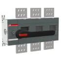 ABB 3-Pole Screw Mount Switch Disconnector, 1000V Rated Operational Voltage, IP00, Series OT, Model 