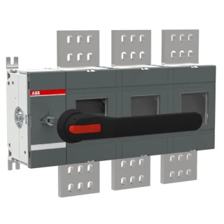 ABB 3-Pole Screw Mount Switch Disconnector, 1000V Rated Operational Voltage, IP00, Series OT, Model