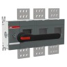 ABB 3-Pole Screw Mount Switch Disconnector, 1000V Rated Operational Voltage, IP00, Series OT, Model