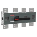 ABB 4-Pole Screw Mount Switch Disconnector OT Series, IP00, Black Handle 
