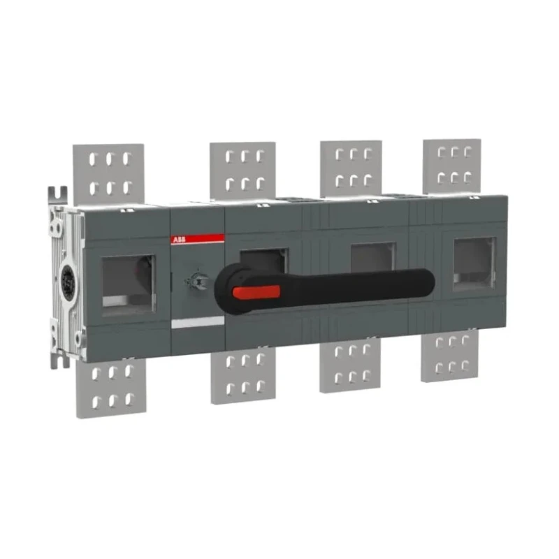 ABB 4-Pole Screw Mount Switch Disconnector OT Series, IP00, Black Handle 