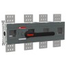 ABB 4-Pole Screw Mount Switch Disconnector OT Series, IP00, Black Handle