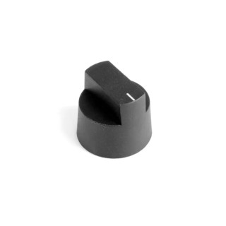 Bulgin Black Thermoplastic Rotary Switch Knob Shaft Size 6.4mm Length 22.6mm KX0608
