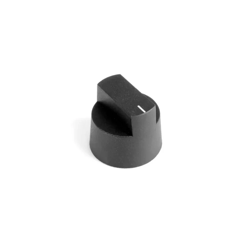 Bulgin Black Thermoplastic Rotary Switch Knob Shaft Size 6.4mm Length 22.6mm KX0608