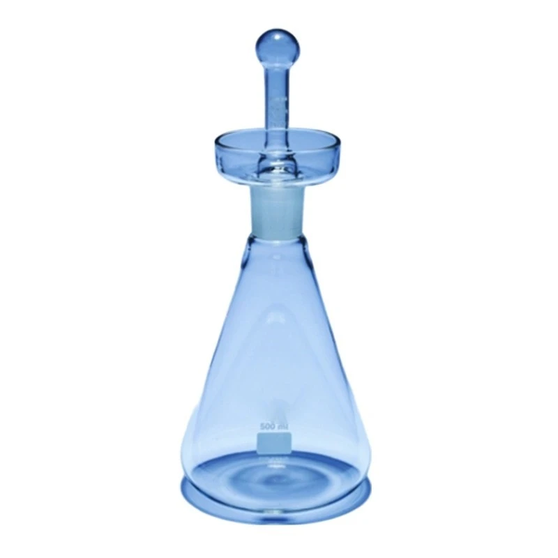  Flasks Iodine With Funnel Shaped Cup And Stopper for lab image-2