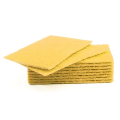 Saul D Yellow Scouring Pad 230 mm x 150 mm for Dishwashing Use SCO 02 Y / SH33P-1