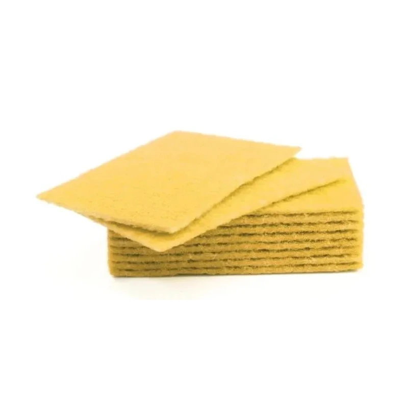 Saul D Yellow Scouring Pad 230 mm x 150 mm for Dishwashing Use SCO 02 Y / SH33P-1