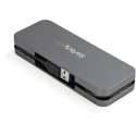 StarTech.com 4 Port USB 3.0 USB Hub USB Bus Powered Compact 135mm x 50mm x 20mm HB30AM4AB