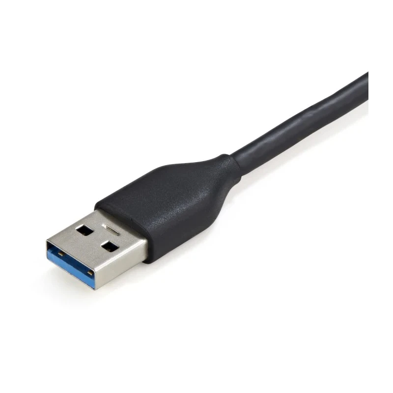 StarTech.com 4 Port USB 3.0 USB Hub USB Bus Powered Compact 135mm x 50mm x 20mm HB30AM4AB