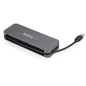 StarTech.com 4 Port USB 3.0 USB Hub USB Bus Powered Compact 135mm x 50mm x 20mm HB30AM4AB